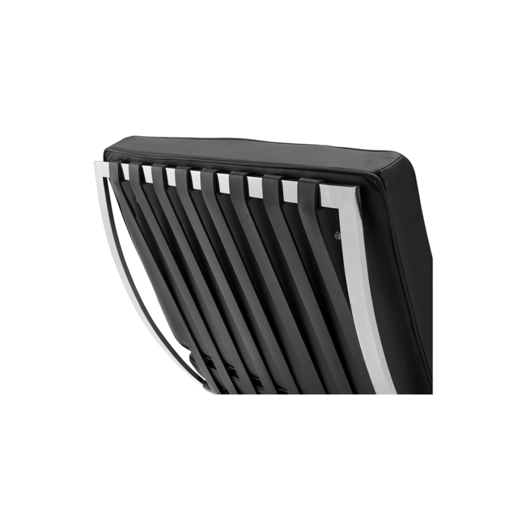 black barcelona chair – Premium Barcelona Chair Black – Mies Van Der Rohe Replica