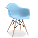 Eames DAW replika svijetlo plava - DECOMICA