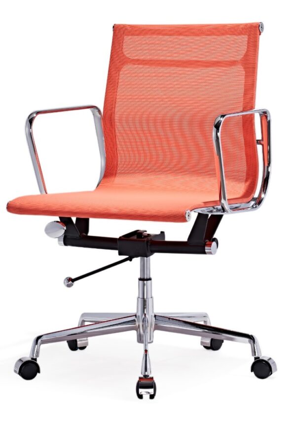 Eames Management EA117 Mesh Office Chair Replica – Orange