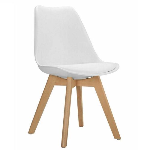 TULIP DINING CHAIR – Set of 2 Dining Chairs White