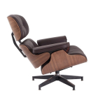 Sillón Eames Style Solo Madera de Nogal – Marrón