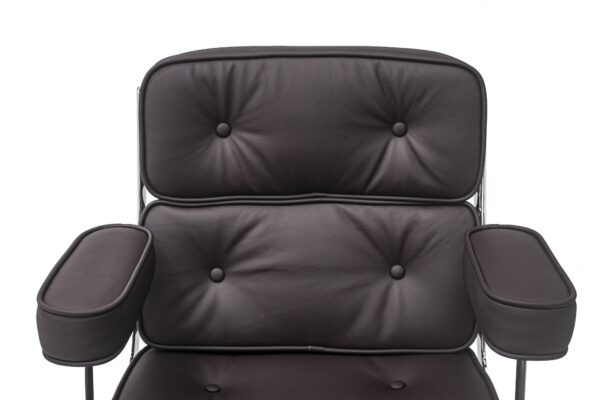 Eames Style Executive ES104 Lobby Office Chair Dark Brown Replica