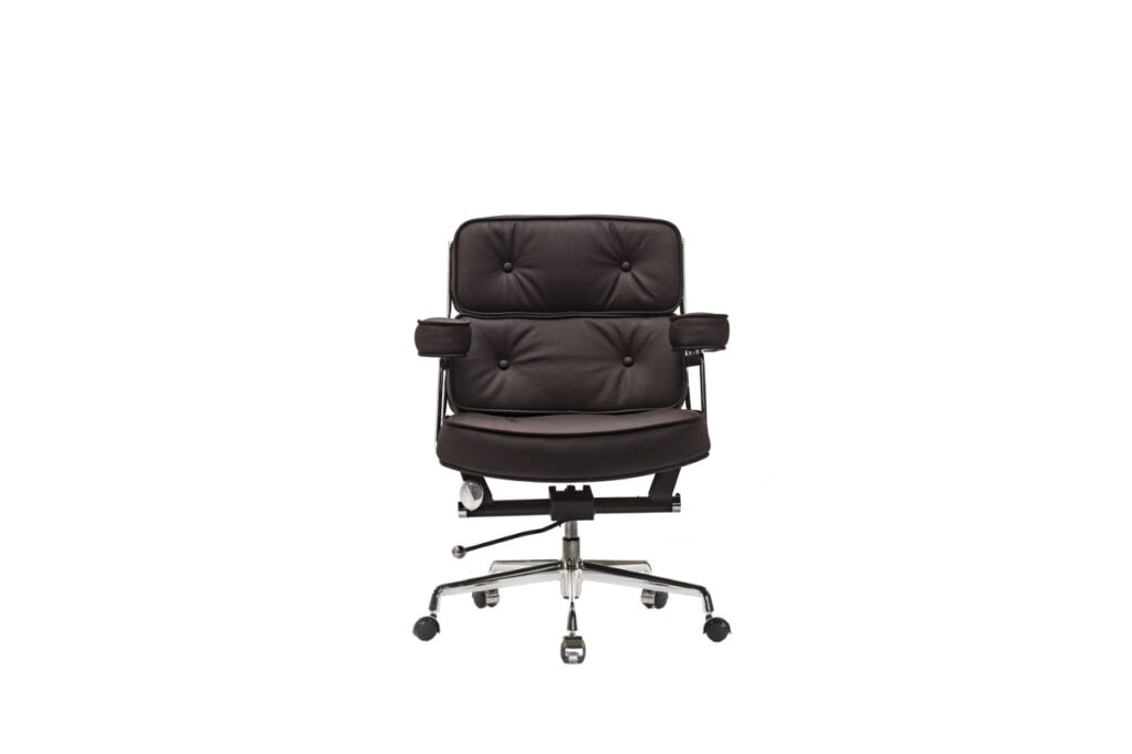 Eames Style Executive ES104 Lobby Office Chair Dark Brown Replica