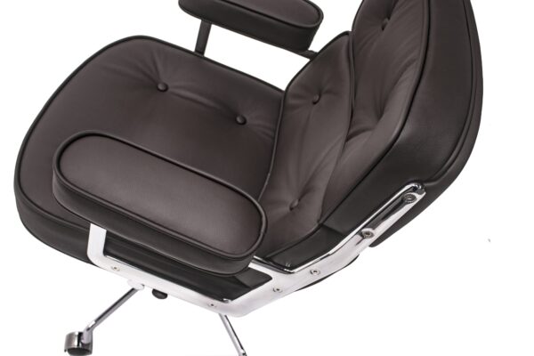 Eames Style Executive ES104 Lobby Office Chair Dark Brown Replica