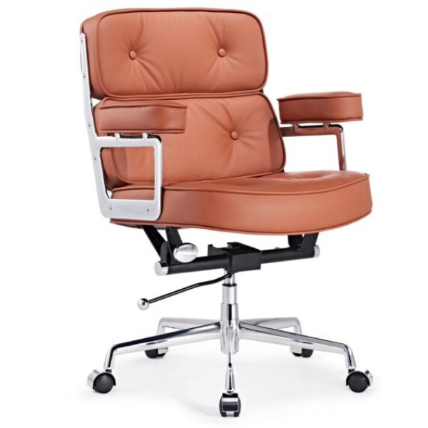 Eames Style Executive ES104 Office Chair Brown Replica
