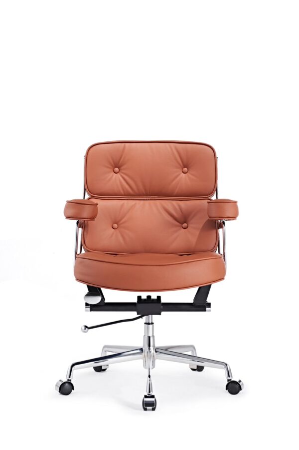 Eames Style Executive ES104 Lobby Office Chair Tan Brown Replica