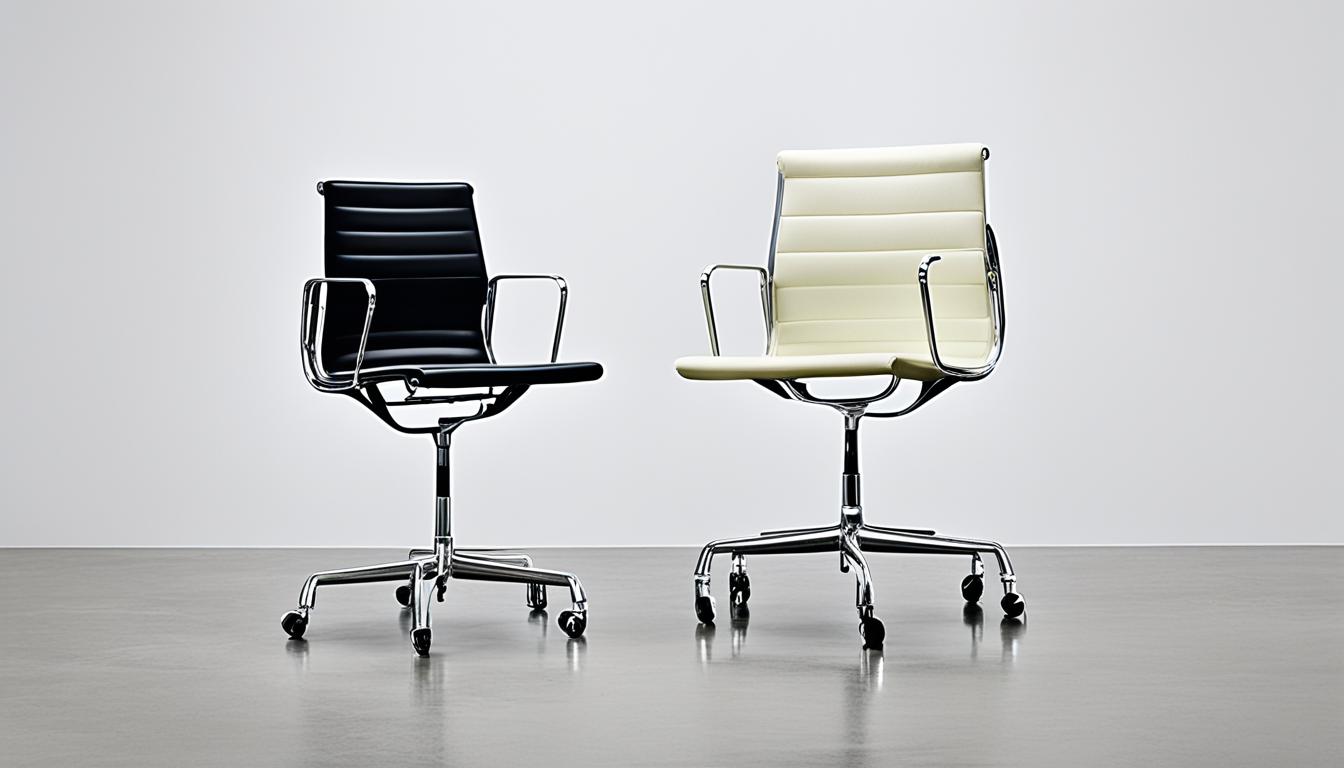 eames office chair replica vs original