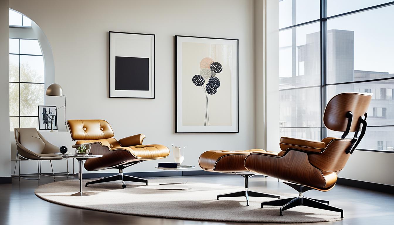 Eames Lobby Chair Replica