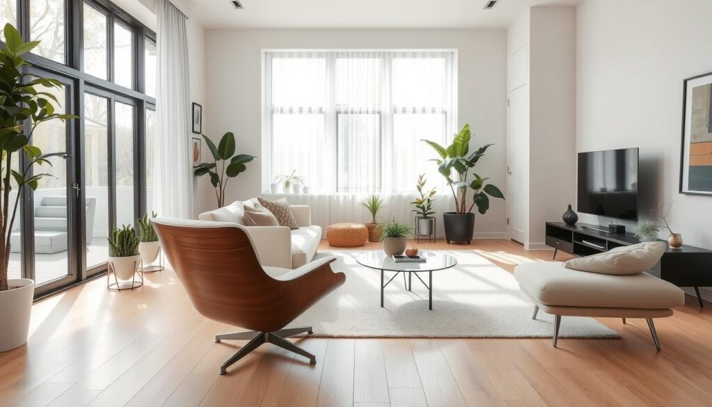 Eames DSW Chair in Modern Interior