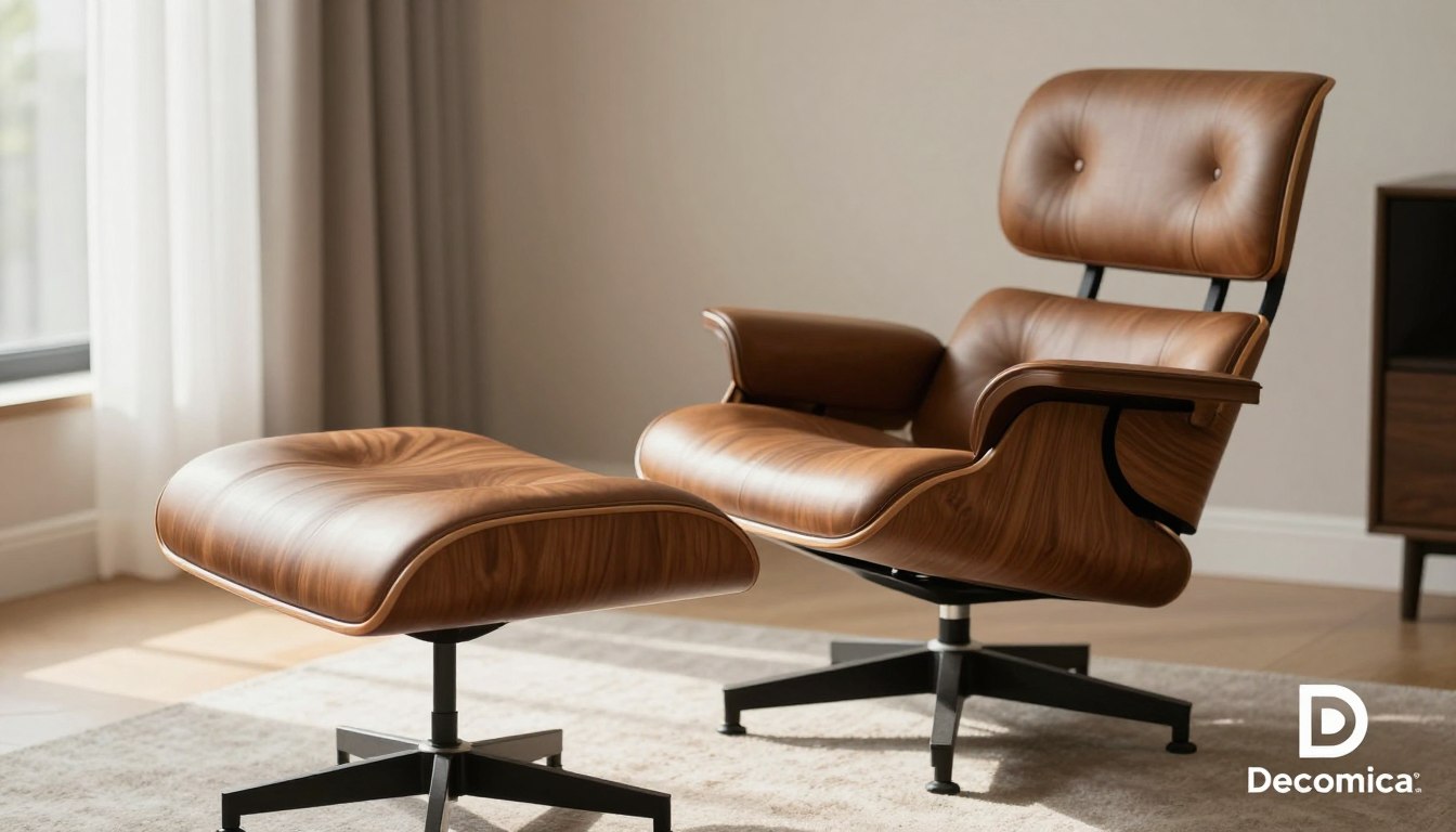 Eames stolica s tabureom